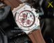 Copy Audemars Piguet Royal Oak Offshore White Chronograph Dial Brown Rubber (2)_th.jpg